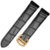 black gold_9-mm-21-mm-nouveau-design-pour-nouveau-sh_variants-1 Black Leather Strap for Cartier Roadster in Crocodile Grain with Quick-Release System
