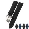 4_23mm-haute-qualit-en-Nylon-Fiber-de-cuir-toile-montre-bracelet-de-remplacement-pour-Blancpain-cinquante Black & Grey Nylon Strap Blancpain Fifty Fathoms 23mm
