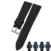 2_23mm-haute-qualit-en-Nylon-Fiber-de-cuir-toile-montre-bracelet-de-remplacement-pour-Blancpain-cinquante Black & Grey Nylon Strap Blancpain Fifty Fathoms 23mm