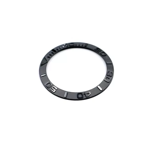 CARLYWET-Nouveau-Populaire-Remplacement-Gris-Noir-En-C-ramique-Lunette-Ins-rer-Pour-116655-YACHTMASTER-OYSTERFLEX-3 Black Insert Bezel for Rolex Yacht Master I Ceramic - 40.2x31.8mm