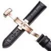 black rose gold A_einture-en-cuir-veritable-fait-a-la-mai_variants-3 Black Leather Alligator/Crocodile Grain Strap for Tissot Le Locle, T41, 1853...
