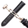 black rose gold B_einture-en-cuir-veritable-fait-a-la-mai_variants-1 Black Leather Alligator/Crocodile Grain Strap for Tissot Le Locle, T41, 1853...