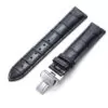 Black_omme-1853-cuir-carson-durull-junya-19-2_variants-0 Black Leather Alligator/Crocodile Grain Strap for Tissot Le Locle, T41, 1853...