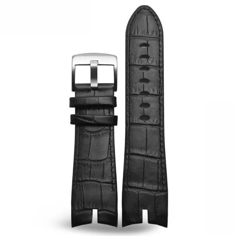 26mm-Black-Leather-Alligator-grain-strap-band-For-Roger-Dubuis-EXCALIBUR-153338447780 Black Leather Alligator Grain Strap For Roger Dubuis Excalibur - 26mm