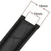 Black-Bracelet-1810-band-Genuine-Crocodile-Leather-fit-Cartier-Pasha-WBuckle-153338447735-5 Black Leather Strap for Cartier Pasha in Genuine Crocodile Leather