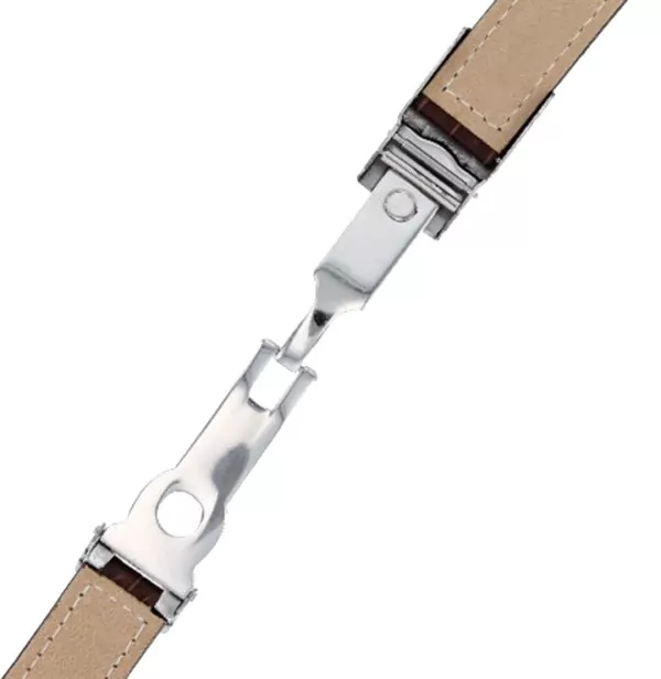 Leather-Band-Strap-Italian-With-Clasp-For-Rolex-_57-3 copy Brown Leather Bracelet for Rolex Daytona, GMT, Submariner Oyster Date band - 20mm