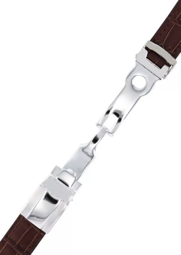 Leather-Band-Strap-Italian-With-Clasp-For-Rolex-_57-2 Brown Leather Bracelet for Rolex Daytona, GMT, Submariner Oyster Date band - 20mm