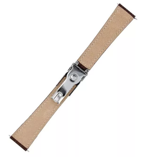 Leather-Band-Strap-Italian-With-Clasp-For-Rolex-_57 Brown Leather Bracelet for Rolex Daytona, GMT, Submariner Oyster Date band - 20mm