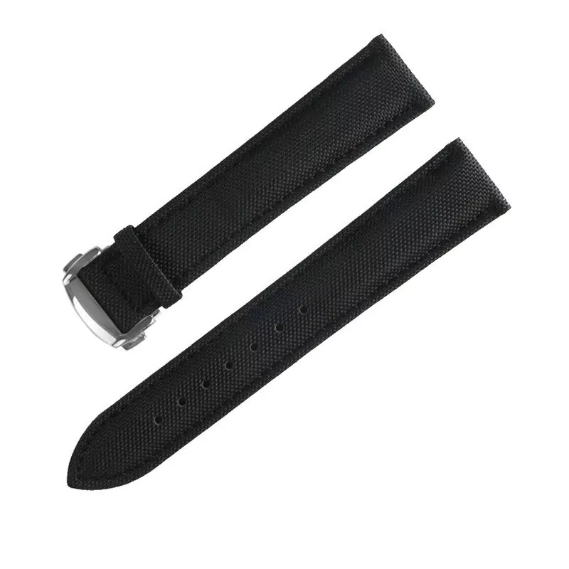 black_9-20-mm-21-22-mm-23-mm-nylon-cuir-toile-br_variants-0 Black Nylon Strap Bracelet for Omega Speedmaster, Seamaster 18,20,22mm