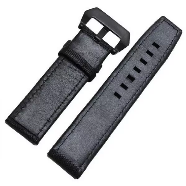 Black-Strap-Bracelet-FOR-PAM-Officine-Panerai-Luminor-Marina-band-24mm-Nylon-153338443604-2 Black Nylon Strap Bracelet for Panerai Luminor, Marina...