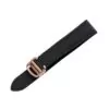 CAFT1G.P Black Nylon Strap for Cartier Tank, Ronde, Dive, Clé, Rotonde, Tortue - 9 Sizes