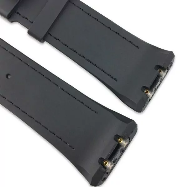 s-l1600 (1) Black & Yellow Nylon Strap for Franck Muller Vanguard V45, V41 With Buckle