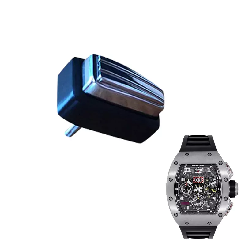 m-bouton-poussoir-de-montre-de-demarrag_main-0 Black Push Button for Richard Mille RM011 Chronograph Stainless Steel