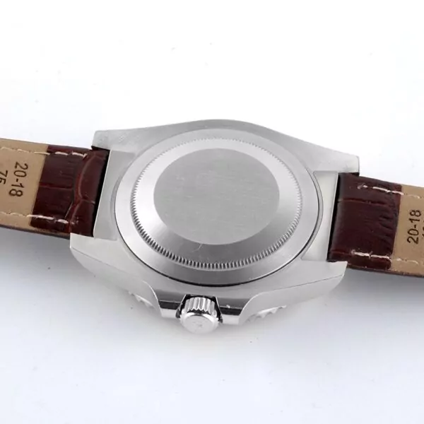 4_Bracelet-universel-en-cuir-v-ritable-pour-sous-marin-Daytona-GMT-20mm-montre-ceinture-Bracelet-Bracelet Black PVD/DLC End Links for Rolex Submariner, GMT, Daytona, Datejust 20, 21mm Stainless Steel
