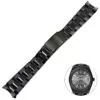 ROSS8X3_6 copy Black PVD/DLC Strap Bracelet for Rolex Oyster Date Just Stainless Steel