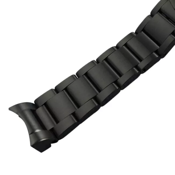 2-mm-top-qualite-316-l-acier-inoxydable-a_main-2 Black PVD/DLC Strap Bracelet for Tudor Black Bay, Pelagos, Heritage Black in Stainless Steel - 22mm