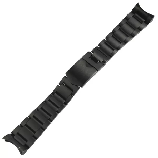 2-mm-top-qualite-316-l-acier-inoxydable-a_main-5 Black PVD/DLC Strap Bracelet for Tudor Black Bay, Pelagos, Heritage Black in Stainless Steel - 22mm