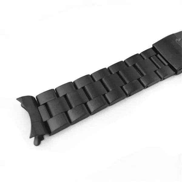 racelet-de-montre-en-acier-inoxydable-2_main-4 Black PVD Strap Bracelet for Seiko 20,22mm In Stainless Steel