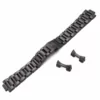 THSS8X2_10 Black PVD Strap Bracelet for TAG Heuer Carrera Stainless Steel - 22, 24mm