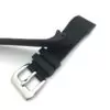 2_20mm-23mm-en-caoutchouc-Silicone-montre-sangle-mode-Sport-aiguille-boucle-montre-Bracelet-Pefert-pour-Santos Black Rubber for Cartier Santos M/XL With Buckle