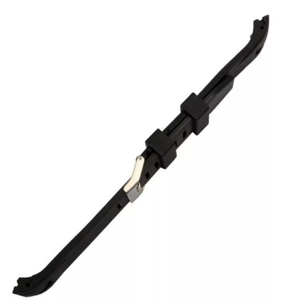 ISR1R-5 Black Rubber Strap Bracelet for IWC Big Ingenieur