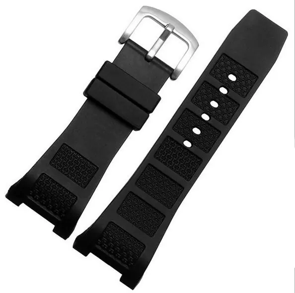Fit-C-30-16mm-New-Rubber-Silica-Gel-Thicken-Clasp-Waterproof-Strap-Watch-Band-For-IW.jpg_640x640 Black Rubber Strap Bracelet for IWC Big Ingenieur - Steel
