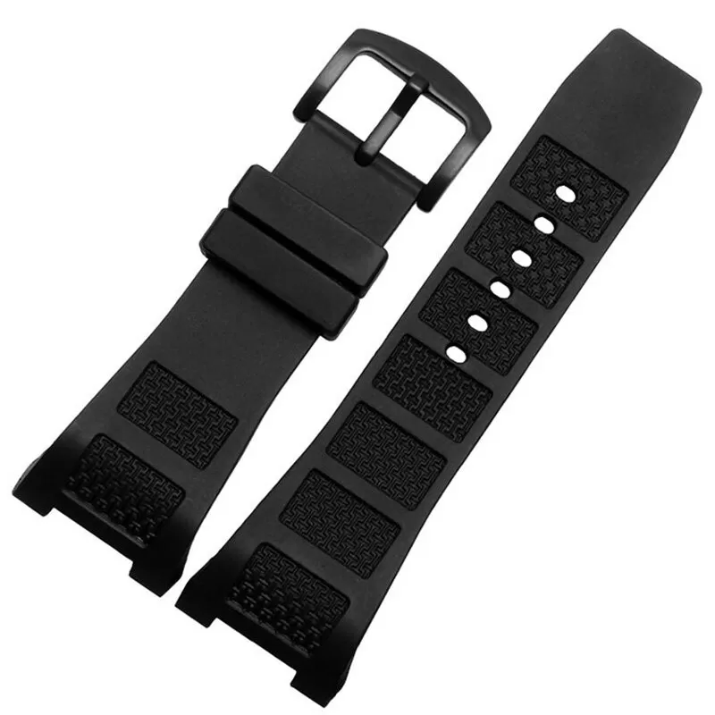 ualite-silicone-bracelet-de-montre-30-1_main-1 Black Rubber Strap Bracelet for IWC Big Ingenieur - Black Steel