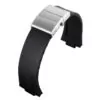 with buckle_racelet-de-montre-etanche-en-caoutchouc_variants-0 Black Rubber Strap Bracelet for Oris Aquis - 24x11mm