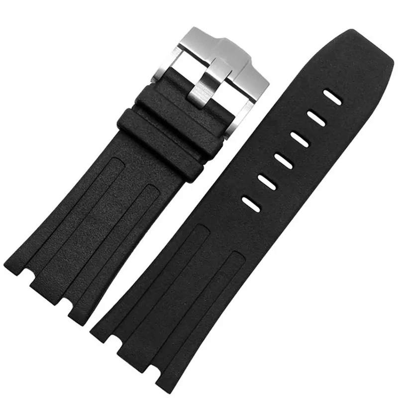 size template@1 Black Rubber Strap for Audemars Piguet Royal Oak Offshore
