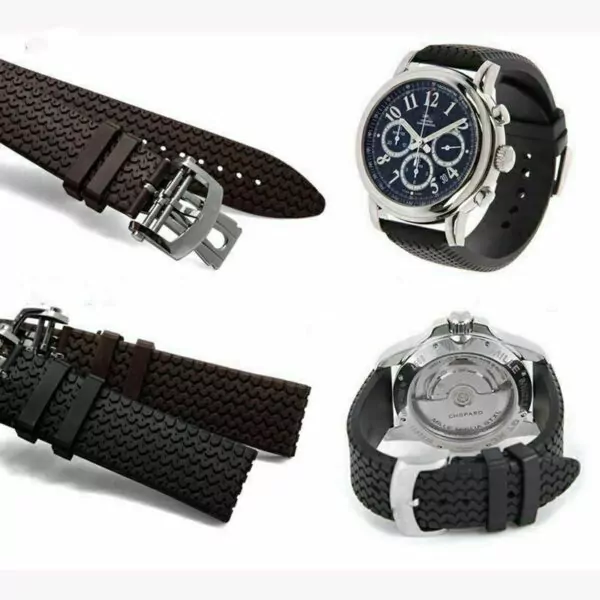 s-l1600 (3) Black Rubber Strap for Chopard Mille Miglia Sports