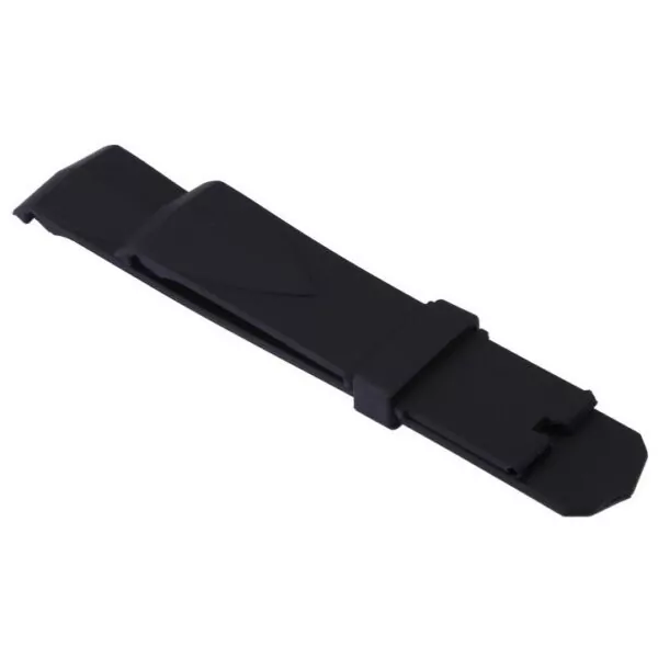 COSR1X-6 Black Rubber Strap for Corum Admiral's Cup - 2 Sizes