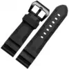 Panerai-Submersible-strap-in-black-24-26-1 Black Rubber Strap for Officine Panerai Luminor Marina Submersible