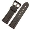 24mm-bracelet-En-Silicone-orange-noir-M-tal-bouton-Pour-Panerai-111386-LUMINOR-PAM-00024-montre-1.jpg_640x640 Black Rubber Strap for Officine Panerai Luminor, Marina, Submersible...