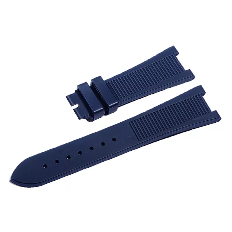 Blue rubber Nautilus Blue Rubber Strap for Patek Philippe Nautilus