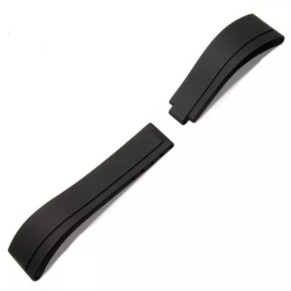 ROSR1G2_4 Black Rubber Strap for Rolex DeepSea Sea-Dweller, Datejust 41
