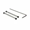 BRPSXX-6 Black Screw Sets for Bell & Ross BR01/BR03 - Stainless Steel