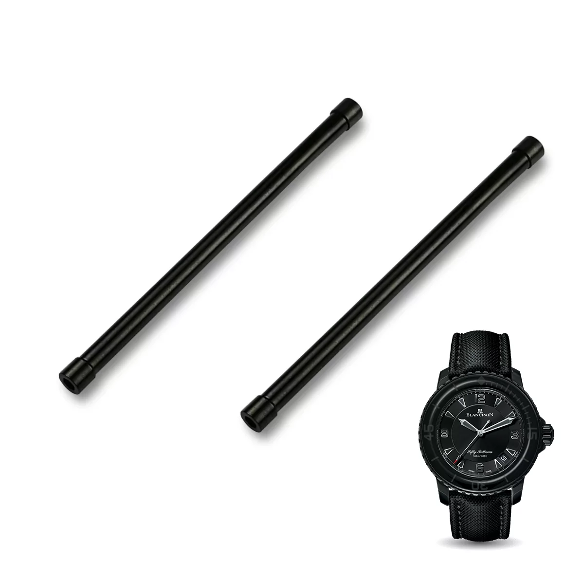 Black-screw-blancpain-fifty-phantoms-2 Black Set of screws Blancpain Fifty Fathoms PVD/DLC