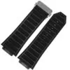 Black Silicone Strap For Hublot Big Bang / King Power Formula 1