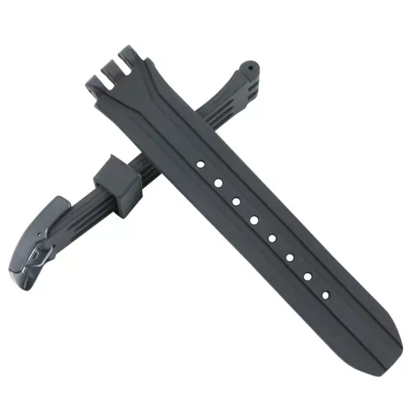 ontre-accessoires-boucle-ardillon-pour_main-2 Black Strap Band For Swatch Hero Mister Chrono 18mm In Silicon