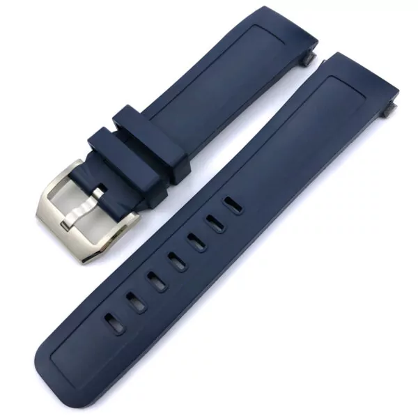 22mm-Rubber-strap-Aquatimer-4 Blue Strap Band IWC Aquatimer 2000 In Rubber - 22mm