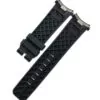 22mm-Rubber-strap-Aquatimer-6 Black Strap Band IWC Aquatimer 2000 In Rubber 22mm
