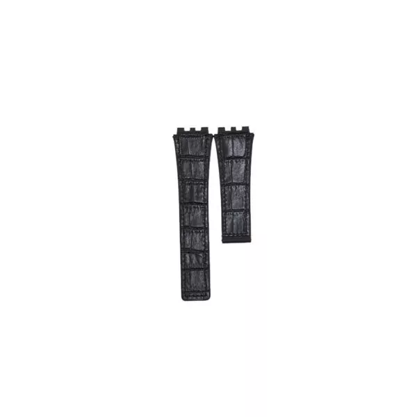 Mode-22mm-Silicone-et-Bracelet-En-Cuir-Pour-TAG-HEUER-S-rie-Unisexe-Qualit-Bande-Montre-9 Black Strap Bracelet for Carrera 45mm TAG Heuer Carrera - 22mm