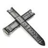 17_HTB12detXIvrK1Rjy0Feq6ATmVXak Black Strap Bracelet for Omega Ladymatic DeVille 16x8mm In Crocodile/Alligator Grain