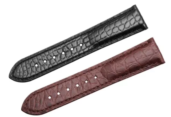 He82208f89b3f455cac1f51a580cf324eh copy Black Strap Bracelet Omega Speedmaster, Seamaster, Deville In Crocodile/Caïman - 18,19,20,22mm