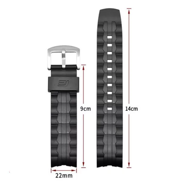 3_Bracelet-de-montre-costume-pour-Casio-Edifice-s-rie-bracelet-de-montre-EF-550-EF523-caoutchouc copy Black Strap Casio Edifice EF-523, EF-550 In Rubber - 22mm