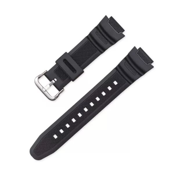 0_18mm-color-Bracelet-de-remplacement-en-polyur-thane-Bracelet-de-montre-pour-Casio-AQ-S810W-S800W Black Strap Casio Pro-Tek 25.5x18mm In Rubber