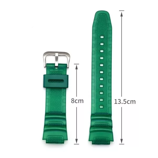 9_H963bd568d8ff4e9b9f372e5f6558b0d2W Green Strap Casio Pro-Tek 25.5x18mm In Rubber