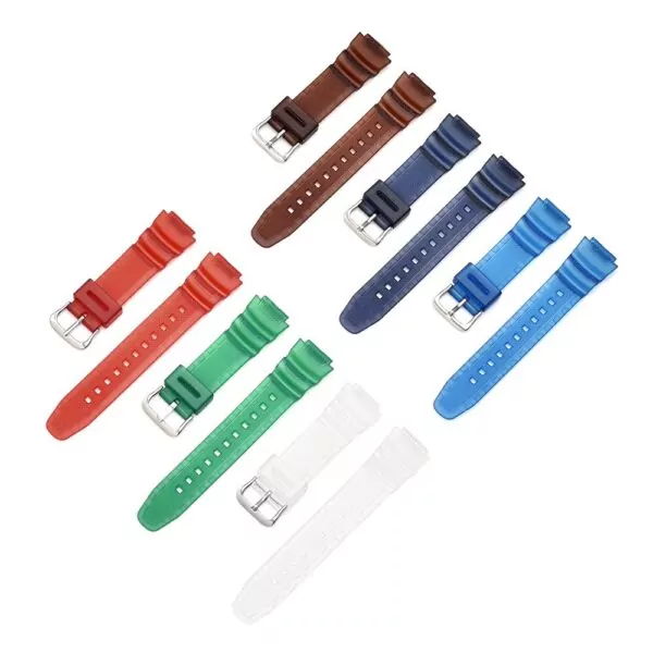 2_H05927b9fc1b34e90917e4ed6a3b38633L White Strap Casio Pro-Tek 25.5x18mm In Rubber