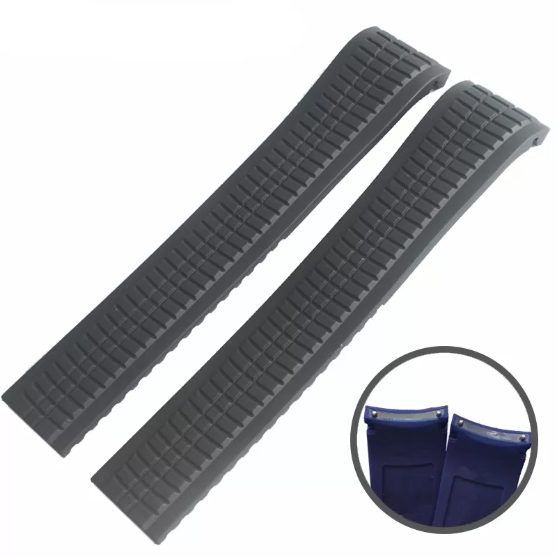 black-strap-for-aquanaut-patek-philippe-21mm-in-rubber-without Black Strap for Aquanaut Patek Philippe 21mm In Rubber
