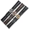 1_Convient-pour-Patek-Philippe-bracelet-en-cuir-dame-PP-boutons-papillon-ceinture-crocodile-qualit-originale-20MM (1) Black Strap For Calatrava Patek Philippe with White Stitching Leather Crocodile/Alligator Grain - 19, 20, 21, 22mm